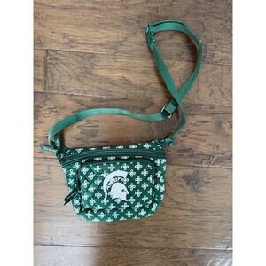 NWOT MSU Vera Bradley crossbody bag with floral print  Like new